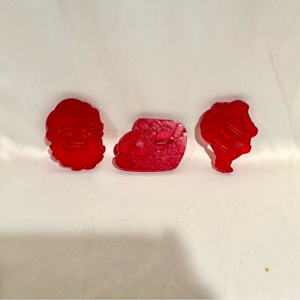 Vintage Christmas Cookie Cutters Santa Sleigh Christmas Holiday Baking Set/3 USA